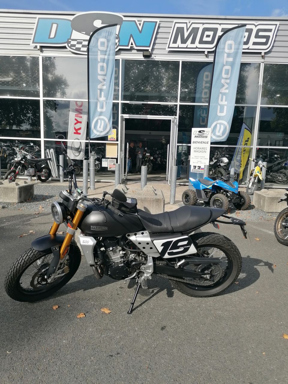 FANTIC CABALLERO 500 FLAT TRACK 4