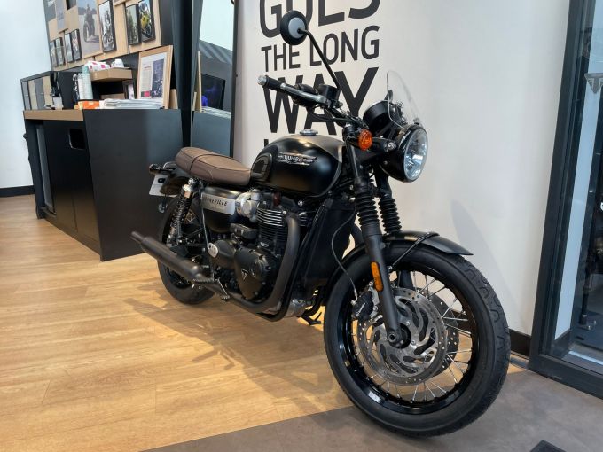 TRIUMPH BONNEVILLE T120 Black GOLD LINE Edition 4