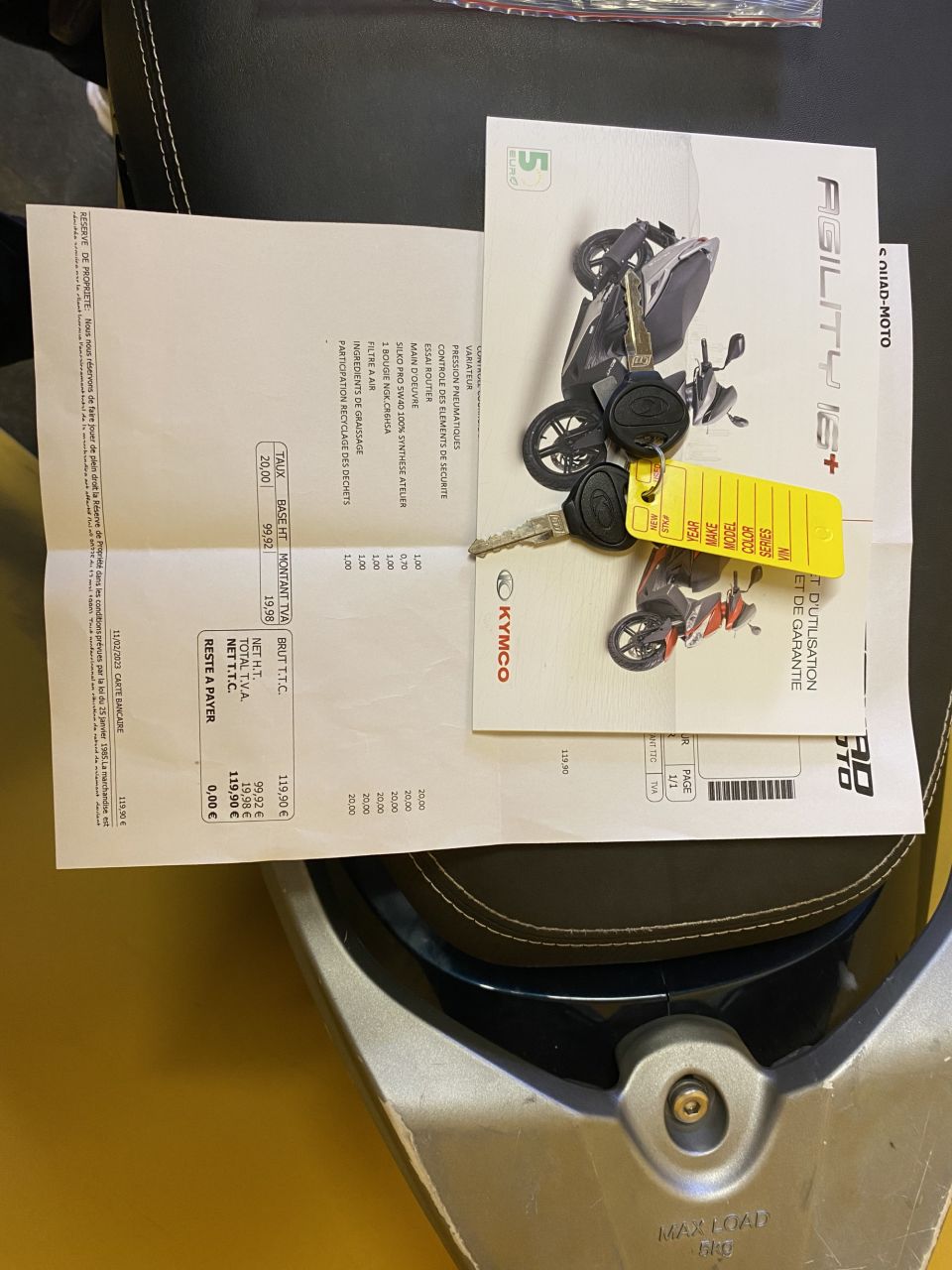 KYMCO AGILITY 50 16+ 4