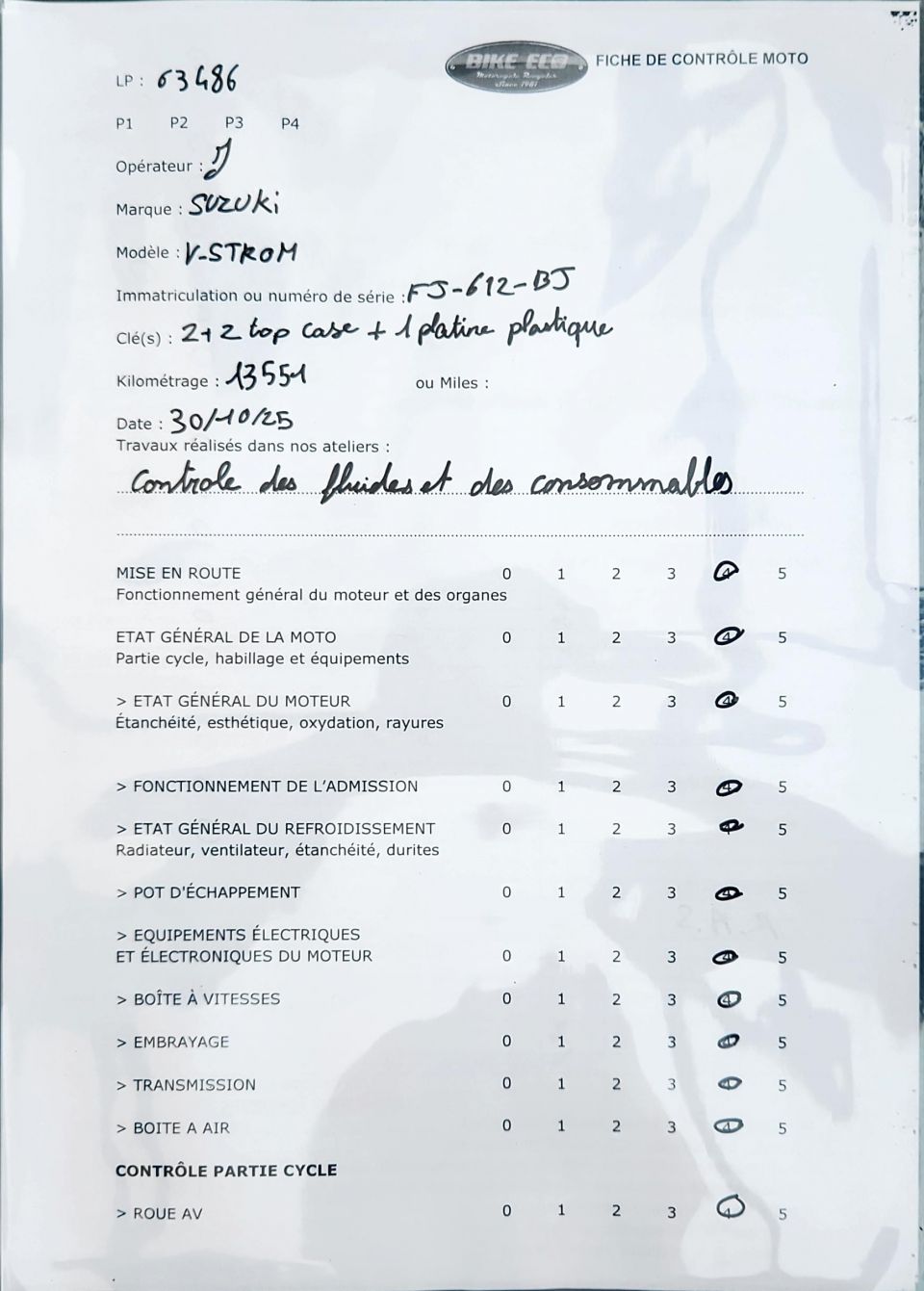 SUZUKI DL V-STROM 250 4