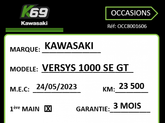 KAWASAKI VERSYS 1000 4