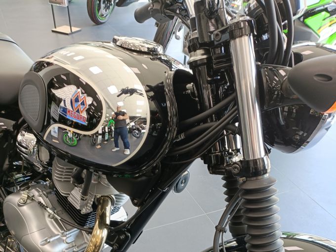 KAWASAKI MEGURO S1 230 cm3 NEUF IMMATRICULE  O KMS  ( w230 ) 4