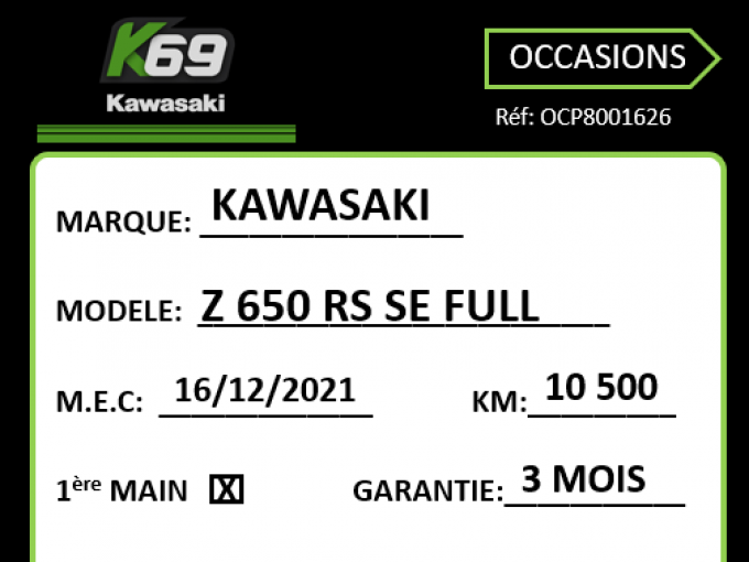 KAWASAKI Z650 - Z650 4