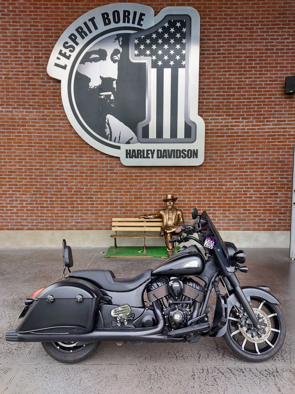 INDIAN SPRINGFIELD DARK HORSE 1811 4