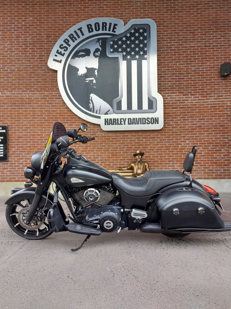 INDIAN SPRINGFIELD DARK HORSE 1811 4