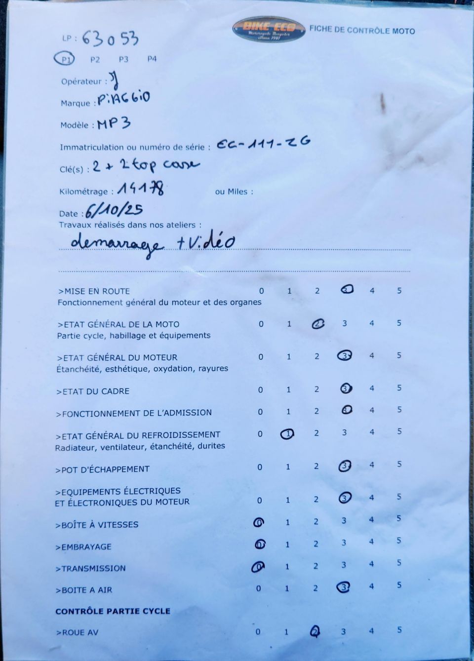 PIAGGIO MP3 500 LT 4