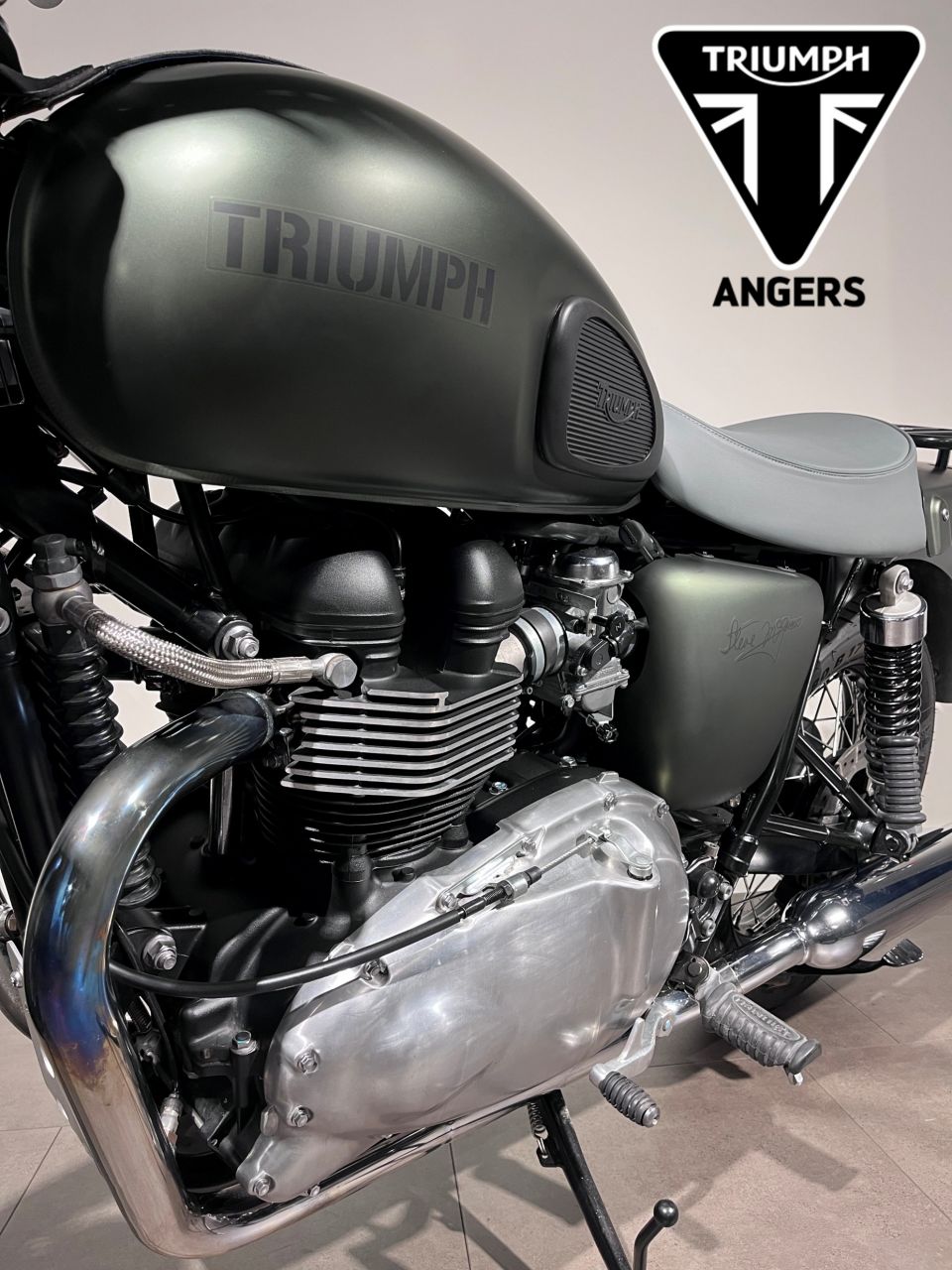 TRIUMPH BONNEVILLE 865 T100 Steve McQueen 4