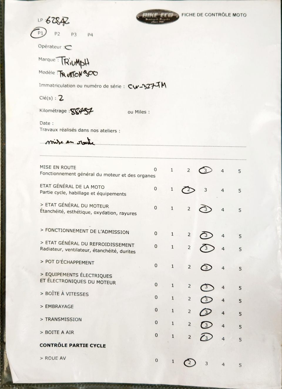 TRIUMPH THRUXTON 900 4