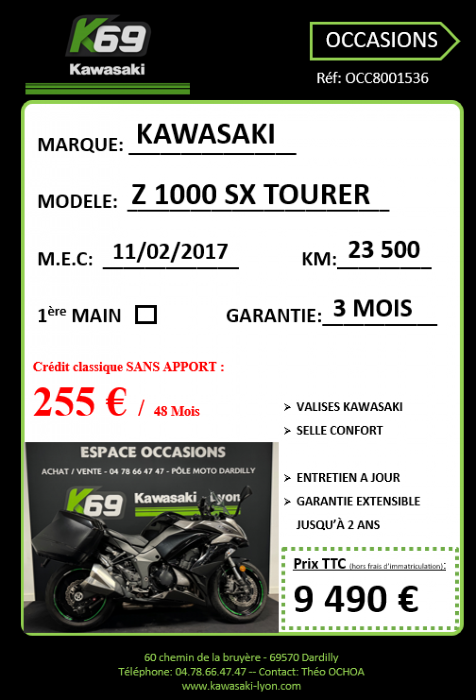 KAWASAKI Z 1000 SX 4