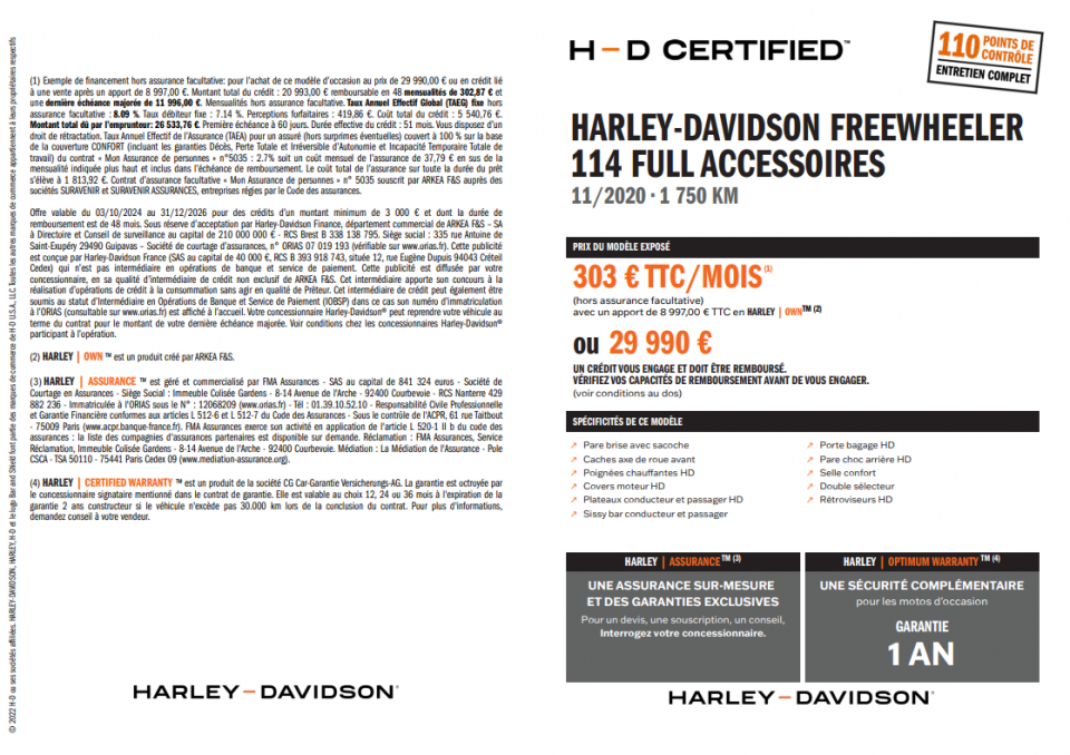 HARLEY-DAVIDSON TRIKE FREEWHEELER 1868 4