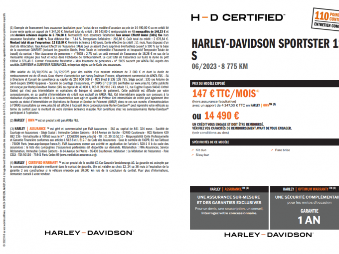 HARLEY-DAVIDSON SPORTSTER 1250 S 4