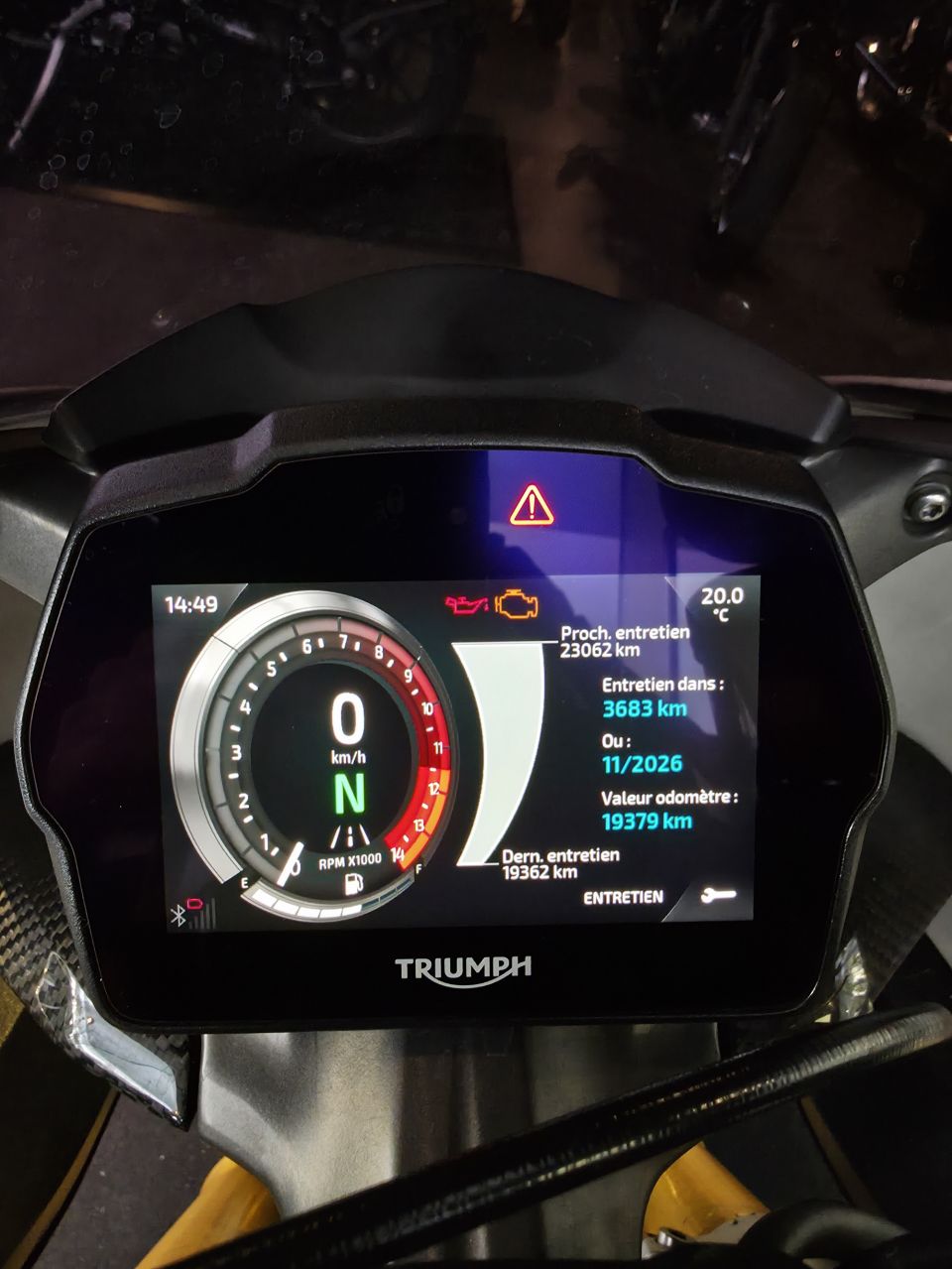 TRIUMPH SPEED TRIPLE 1200 RR 4