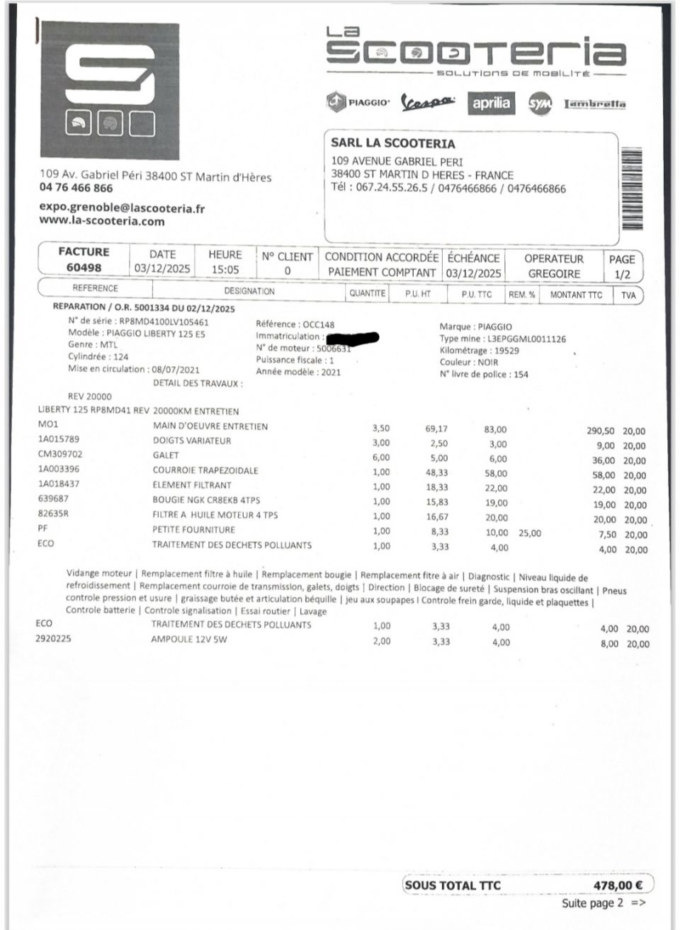 PIAGGIO LIBERTY 125 Iget 4