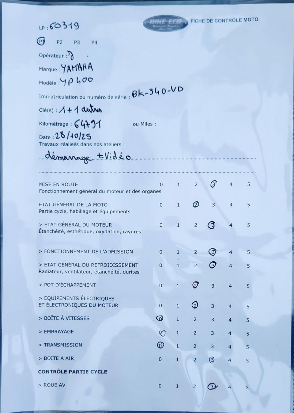 YAMAHA MAJESTY 400 4