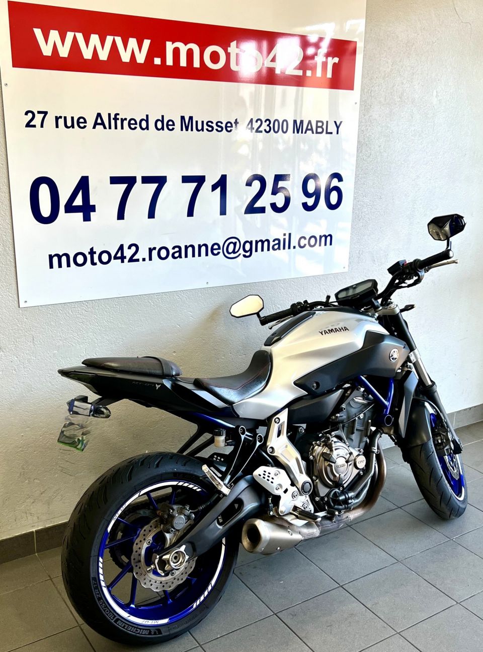 YAMAHA MT-07 35KW 4