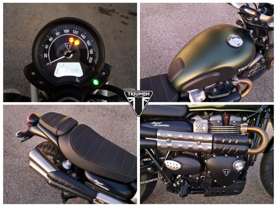 TRIUMPH STREET SCRAMBLER  900 4