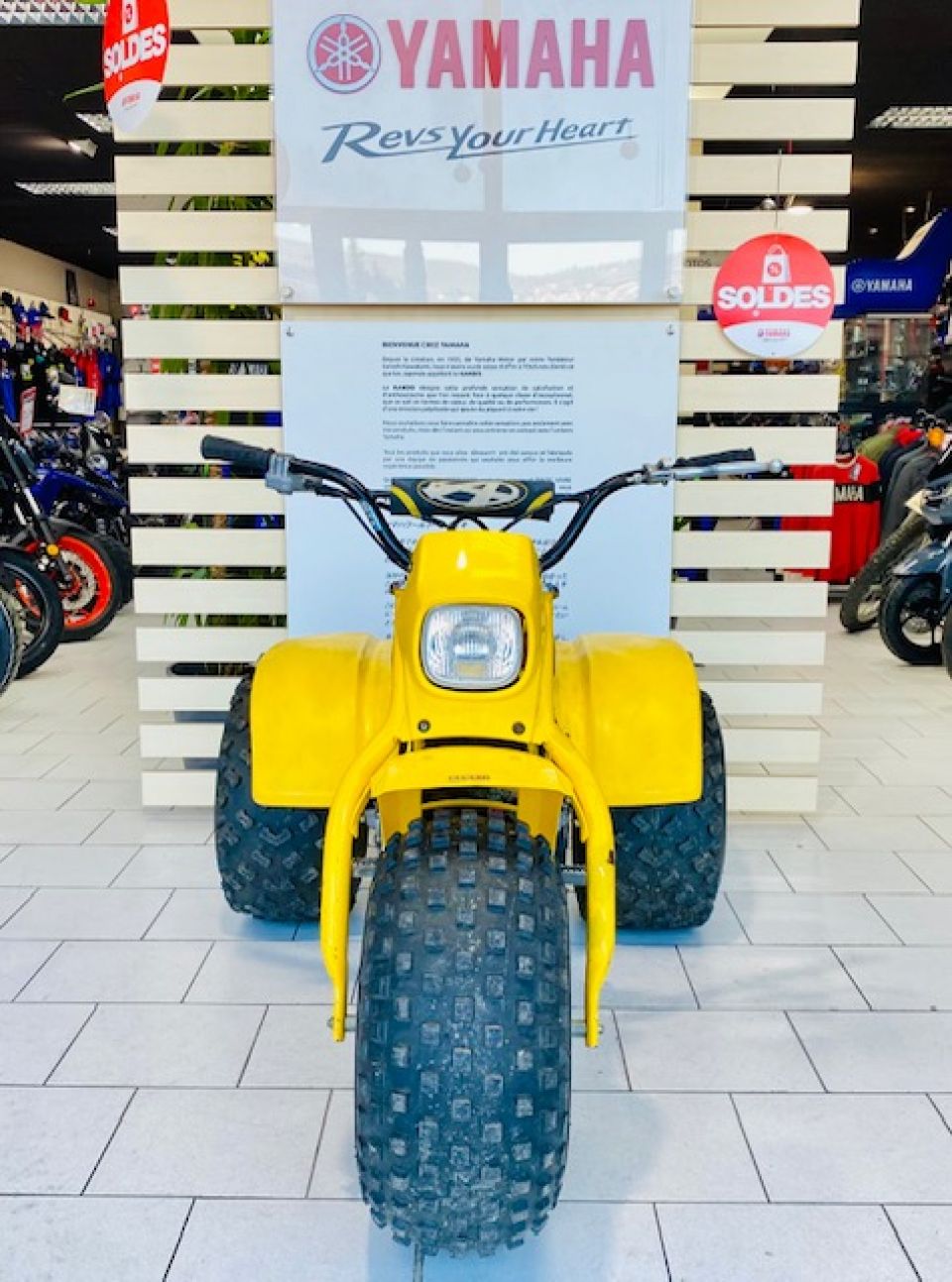 YAMAHA YT 125 S TRI-MOTO ATC 4