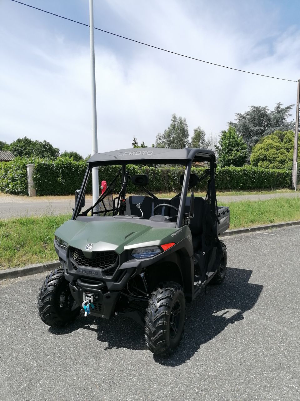 CF MOTO UFORCE 600 4