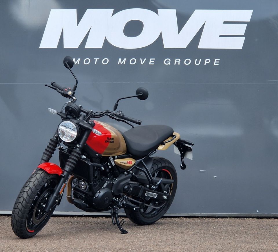 ROYAL ENFIELD Guerilla 450 Gold Dip 4