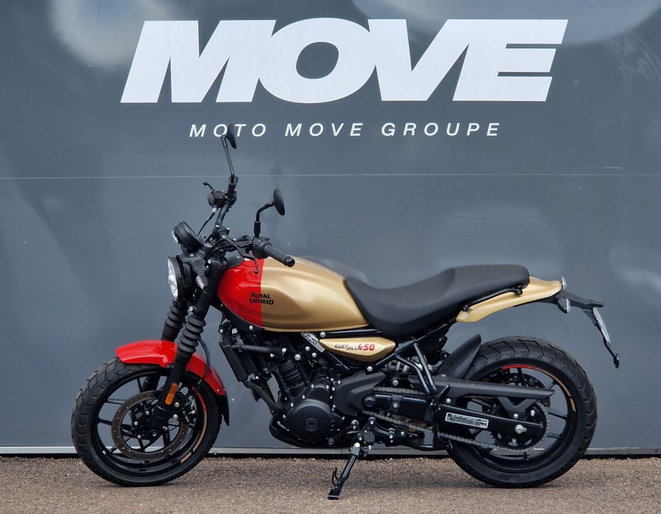 ROYAL ENFIELD Guerilla 450 Gold Dip 4