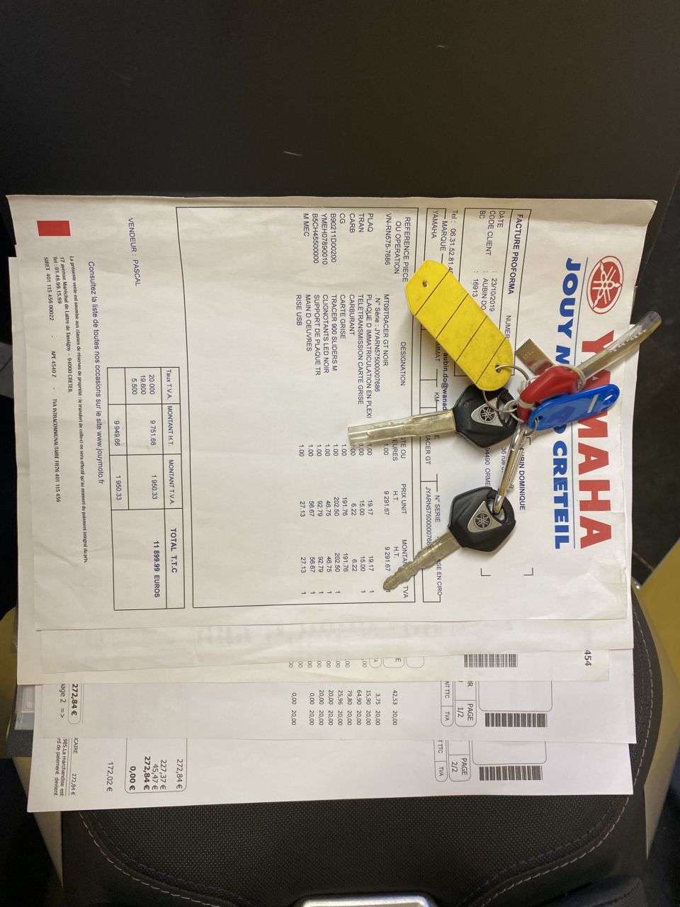 YAMAHA TRACER 900 GT 4