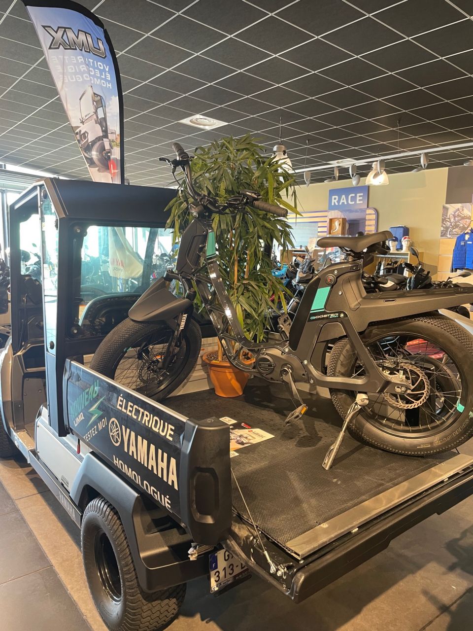 YAMAHA PROMOTION - SSV électrique YAMAHA UMQ E-AC HOMOLOGUE 4