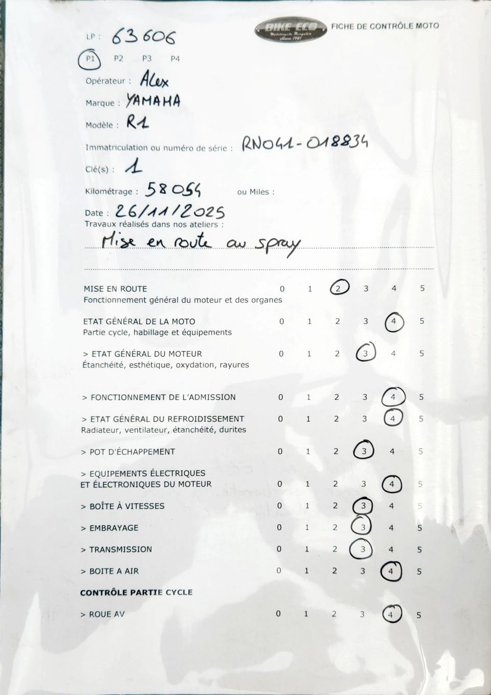 YAMAHA YZF 1000 R1 4