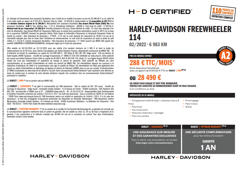 HARLEY-DAVIDSON TRIKE FREEWHEELER 1868 4