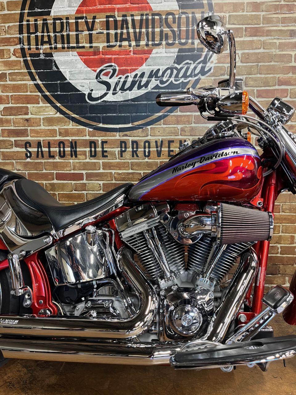 HARLEY-DAVIDSON SOFTAIL FAT BOY SCREAMIN EAGLE CVO 4