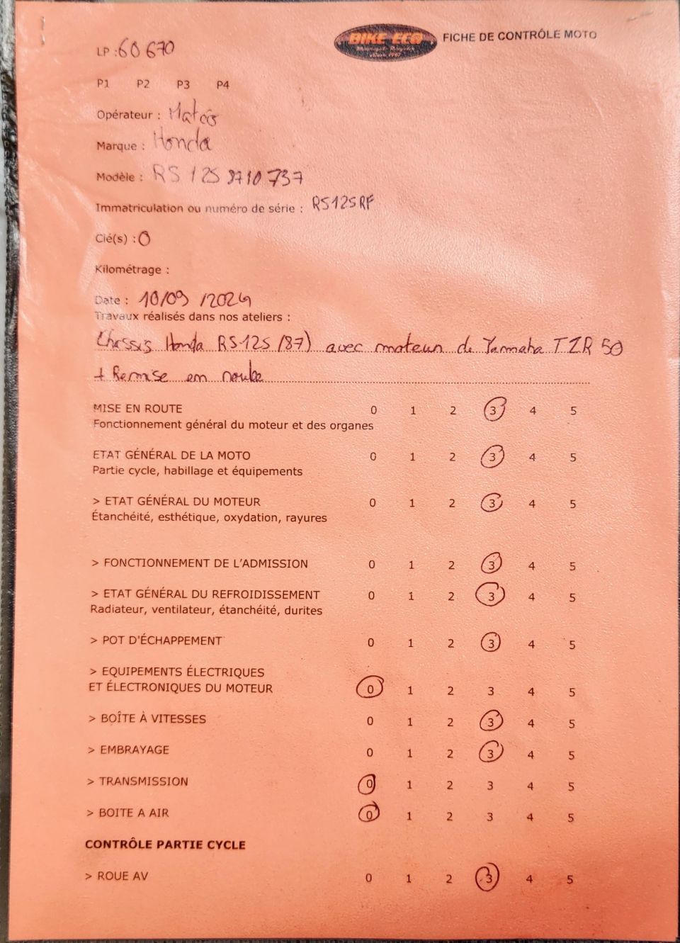 HONDA RS 125 R HRC 4