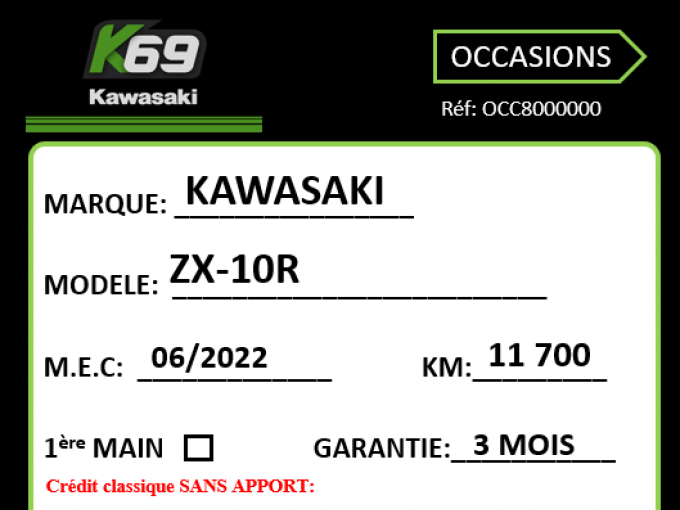 KAWASAKI ZX-10R 4