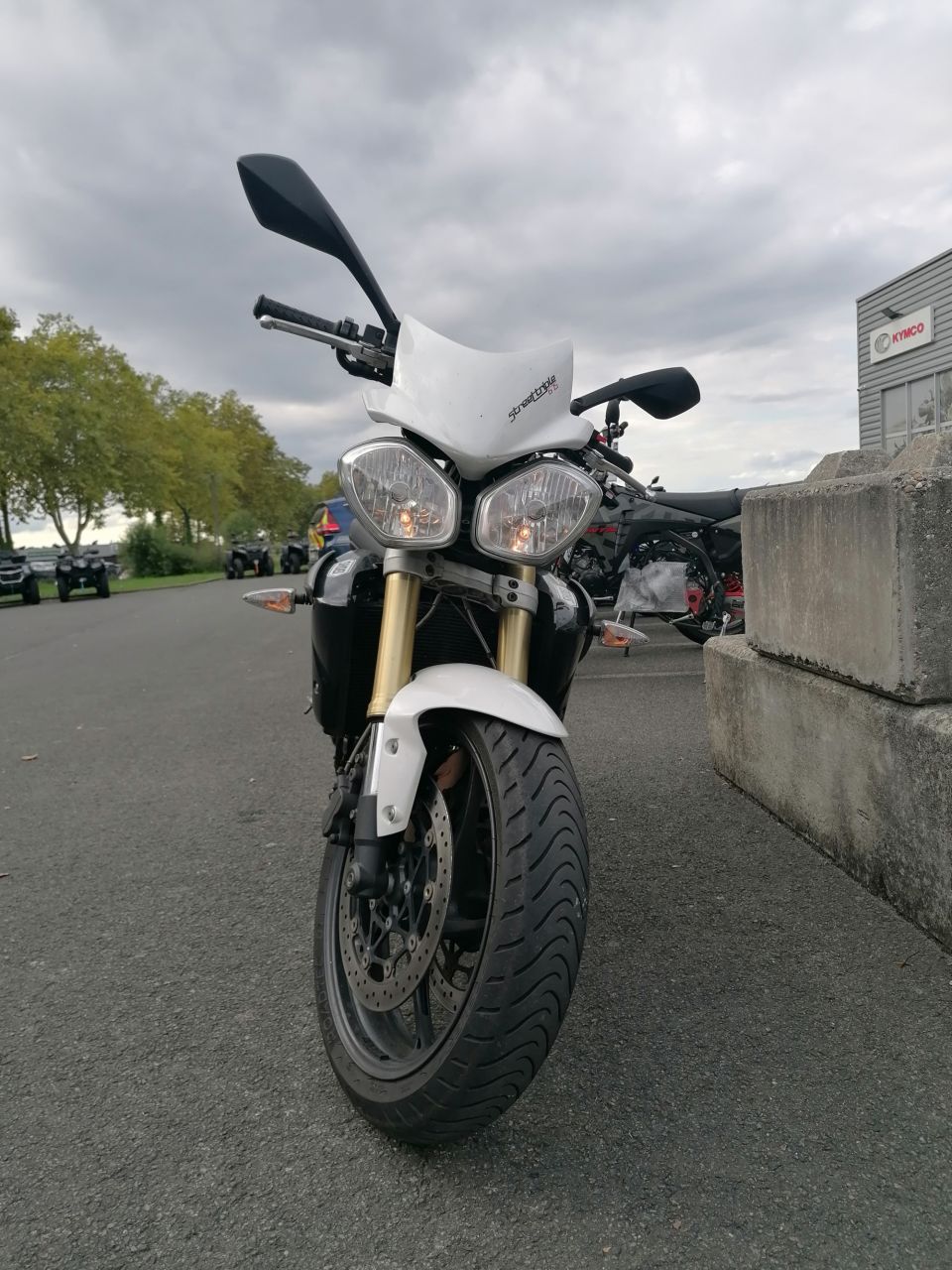 TRIUMPH STREET TRIPLE 675 4