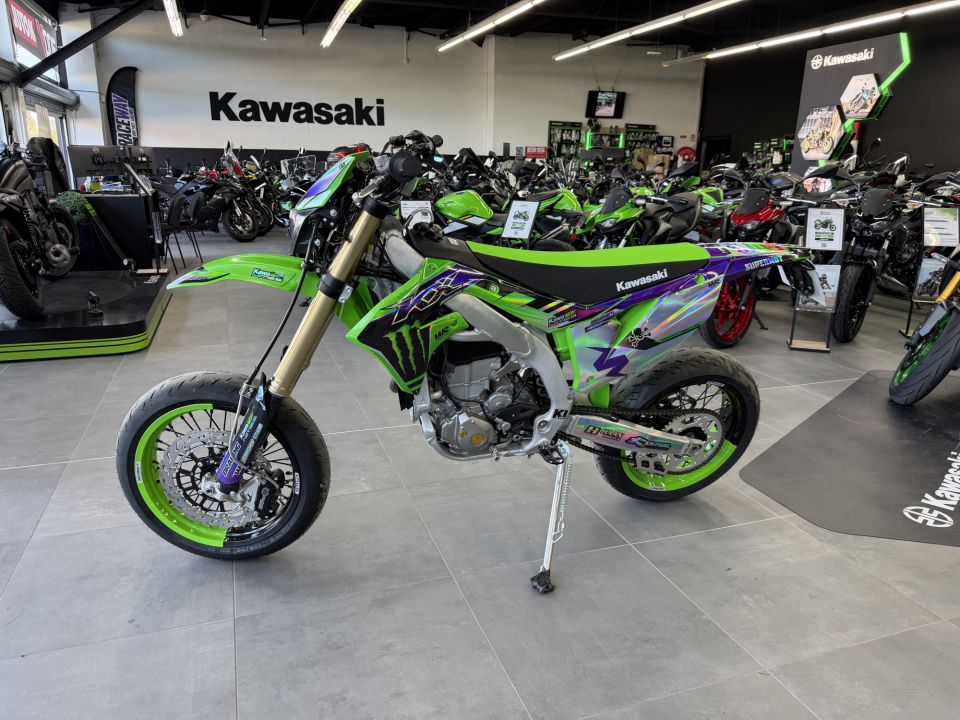 KAWASAKI KX 450 X SUPERMOTARD 4
