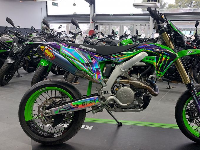 KAWASAKI KX 450 X SUPERMOTARD 4