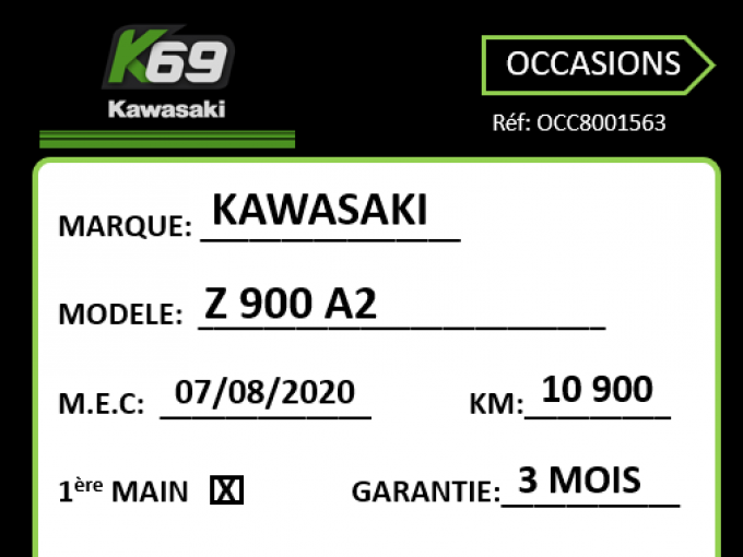 KAWASAKI Z 900 4