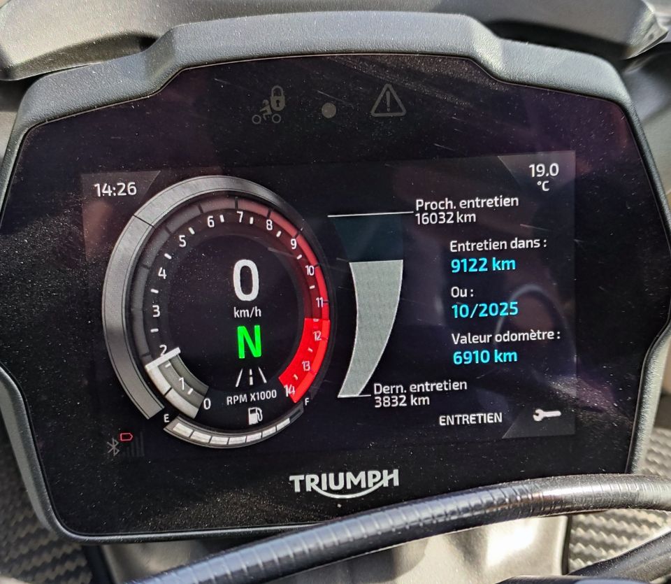 TRIUMPH SPEED TRIPLE 1200 RR 4