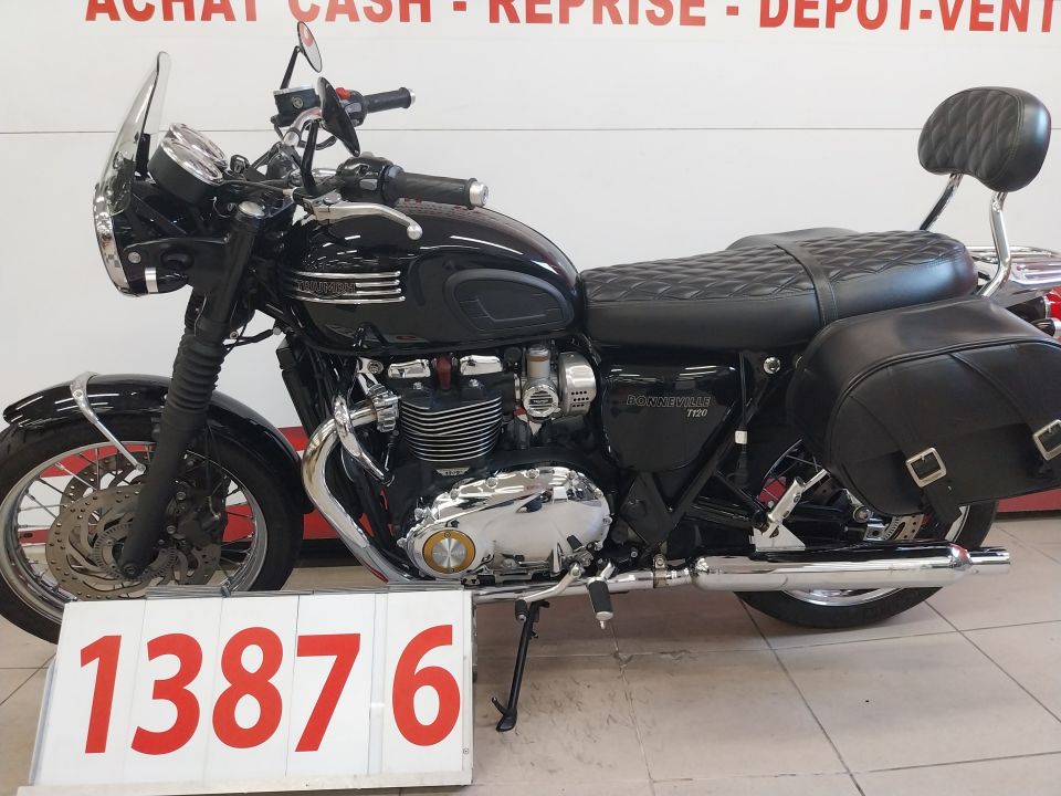 TRIUMPH BONNEVILLE T120  ABS NOMBREUSES OPTIONS 4