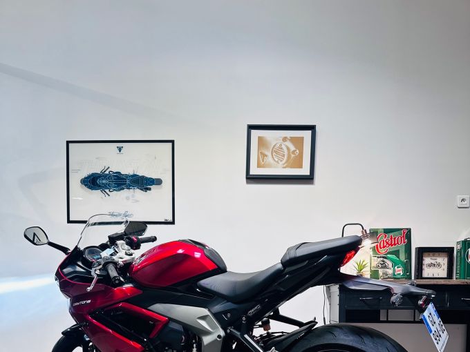 TRIUMPH 	DAYTONA 660 4