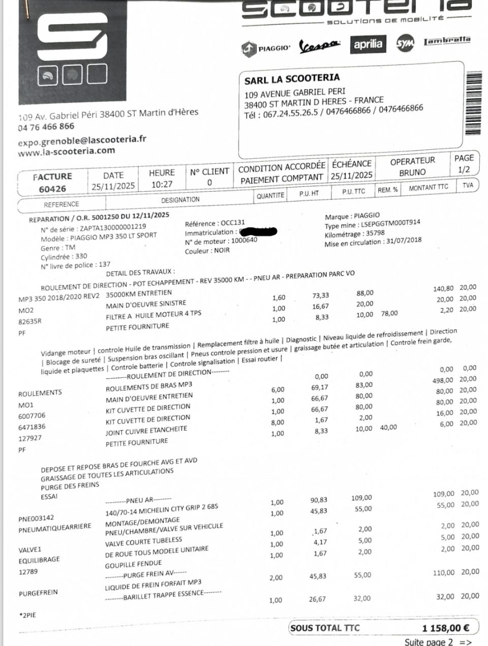PIAGGIO MP3 350 ABS/ASR 4