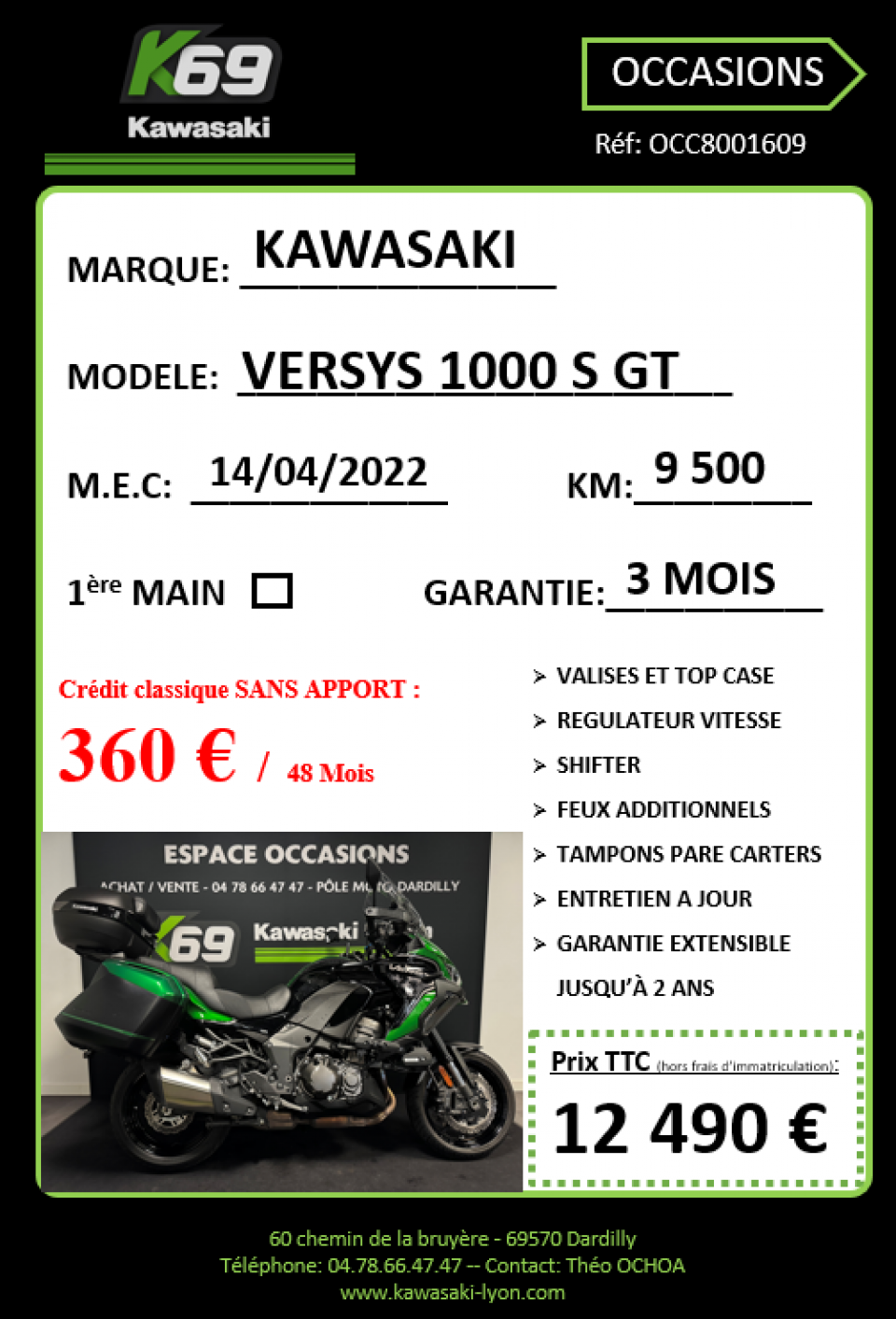 KAWASAKI VERSYS 1000 4