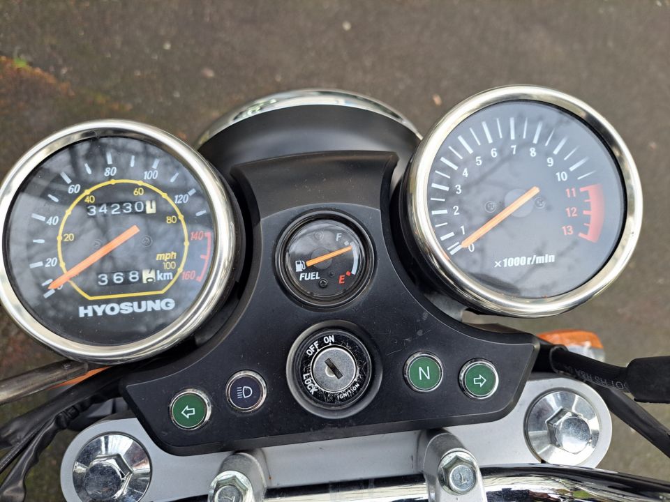 HYOSUNG COMET GT 125 4