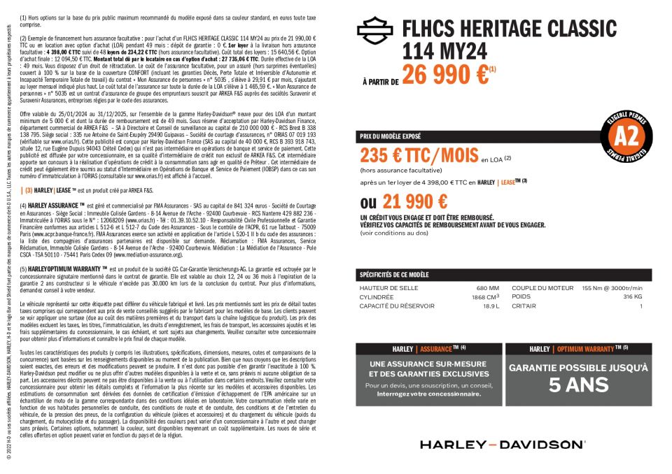 HARLEY-DAVIDSON SOFTAIL HERITAGE 1868 4