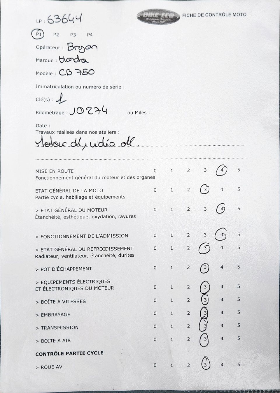 HONDA CB 750 HORNET 4