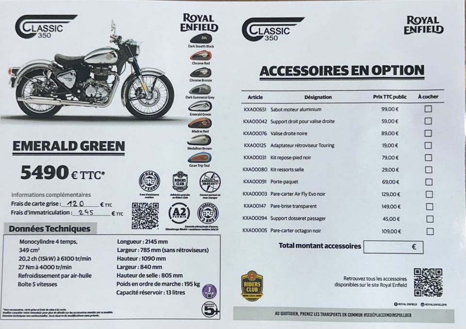 ROYAL ENFIELD CLASSIC 350 CHROME 4