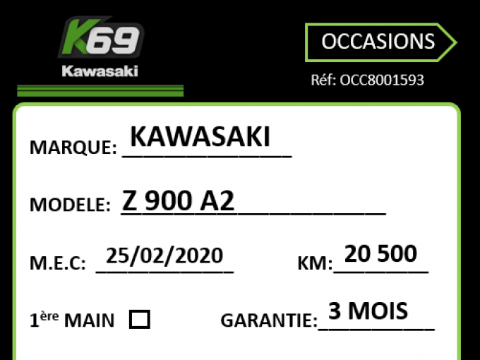 KAWASAKI Z 900 4