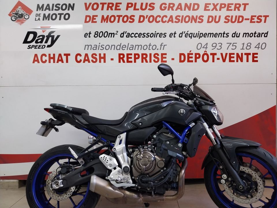 YAMAHA MT07 ABS BRIDE A2 4