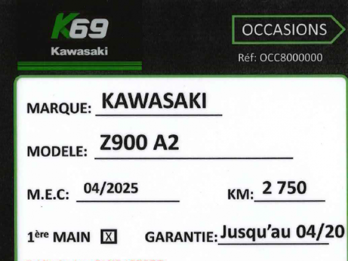 KAWASAKI KZ 900 4