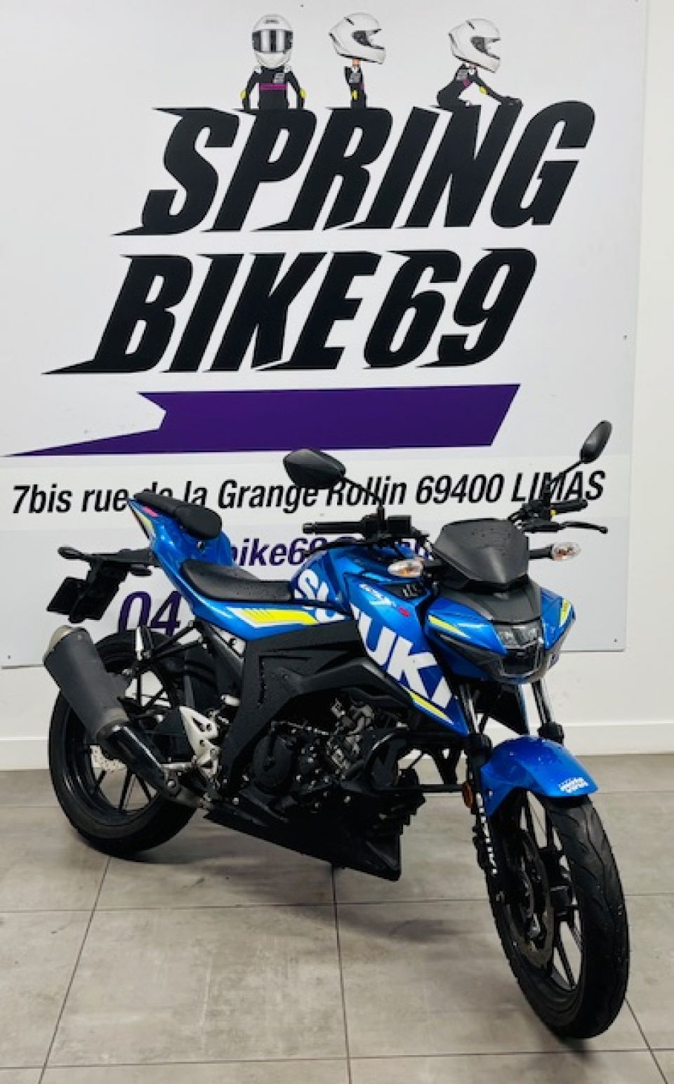 SUZUKI gsx-s 125 4