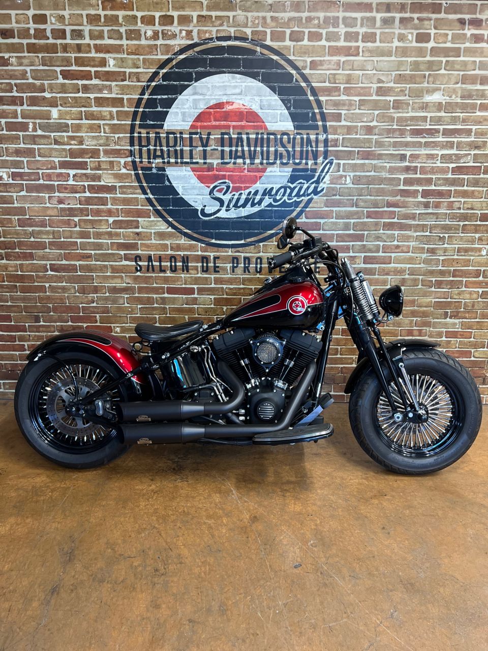 HARLEY-DAVIDSON SOFTAIL SPRINGER 1584 CROSS BONES 4