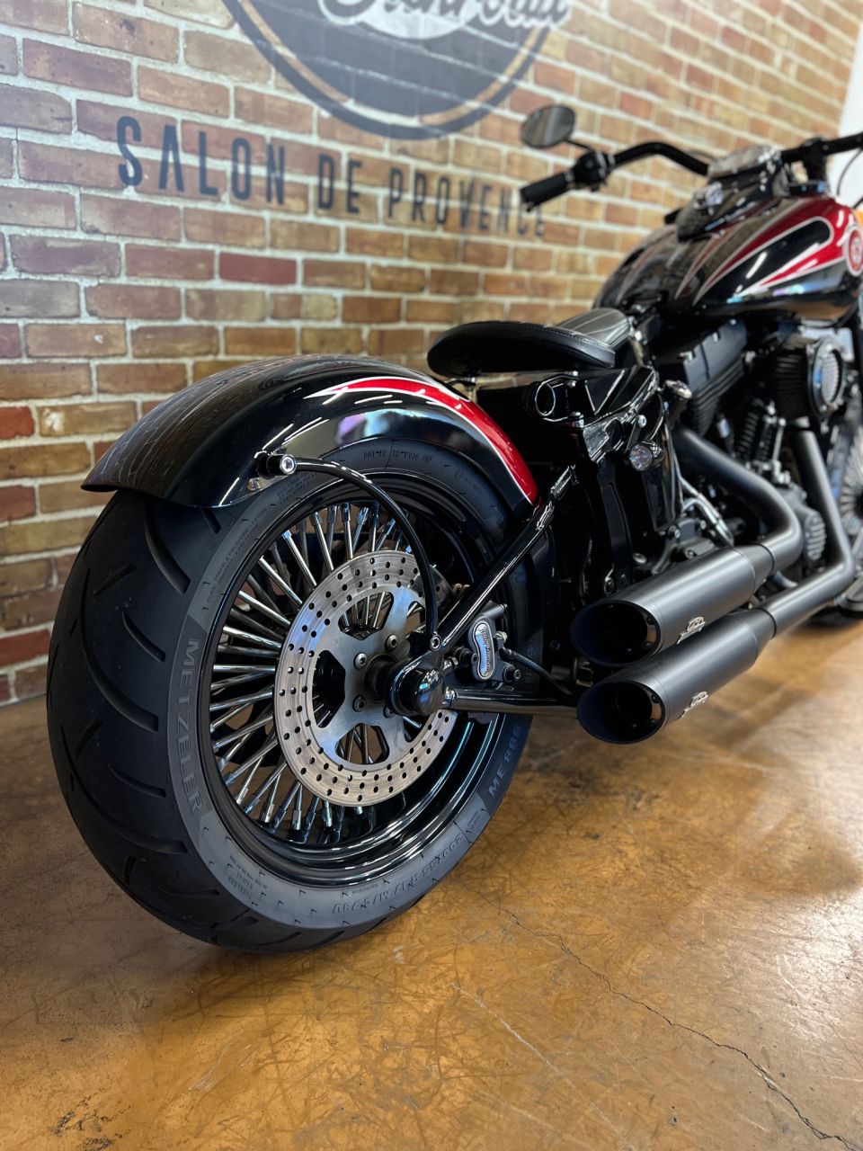 HARLEY-DAVIDSON SOFTAIL SPRINGER 1584 CROSS BONES 4